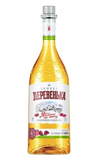 Зимняя Деревенька Яблоки на снегу 0.5 л фото Zimnyaya Derevenka Apples on the Snow 0,5 л