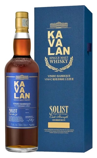 фото виски Kavalan Solist Vinho Barrique Cask Single Cask Strength 56.3% 0,7 л