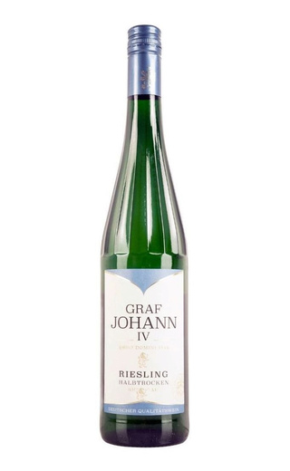 Вино Graf Johann IV Riesling Halbtrocken 2024 0,75 л