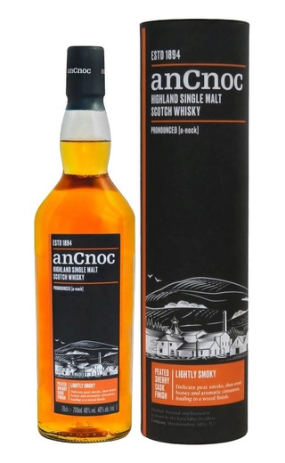 фото виски An Cnoc Peated 9 Years Old 0,7 л