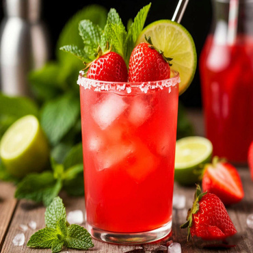 Рецепт коктейля Клубничный мохито