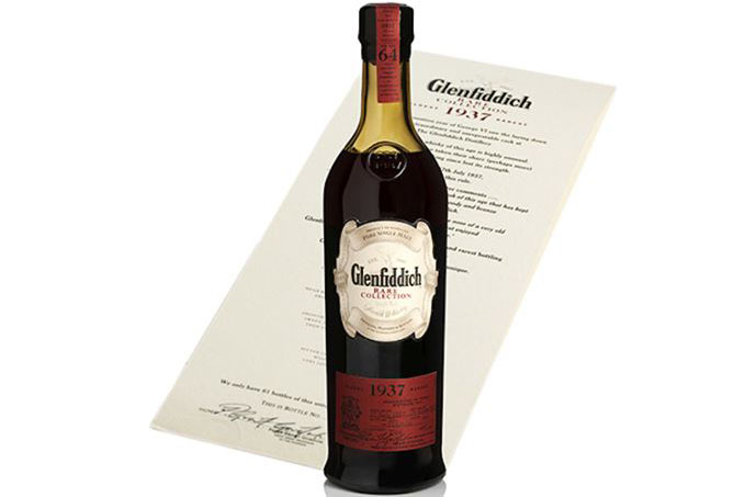 Коллекционный виски Glenfiddich 1937