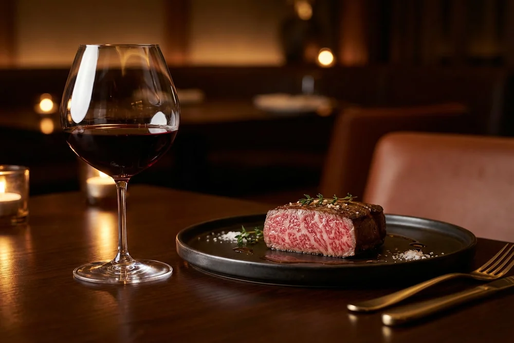 Говядина и вино