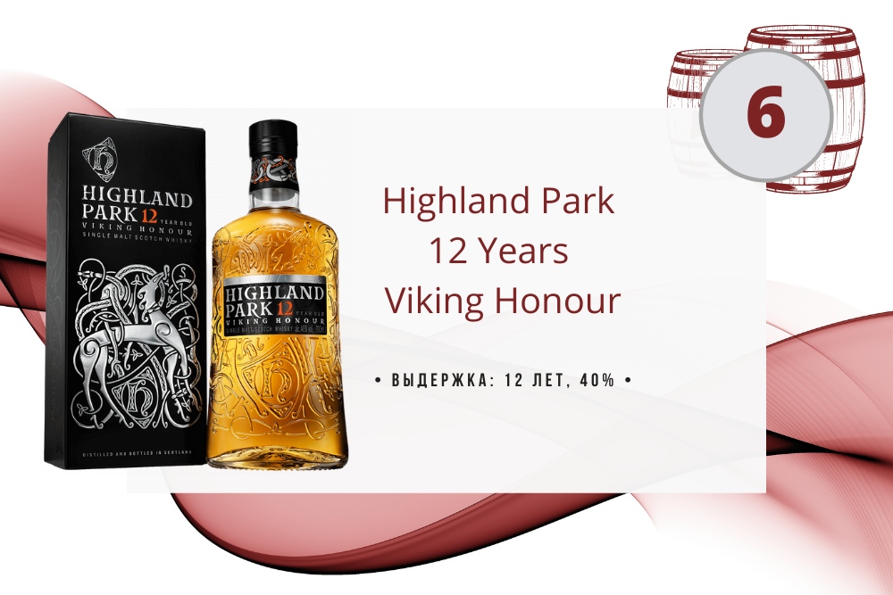 Виски Highland Park 12 Years Viking Honour 0.7 л в коробке