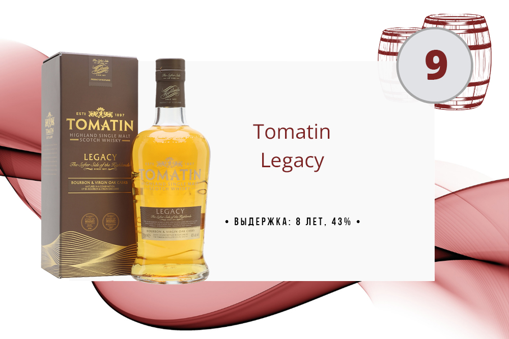 Виски Tomatin Legacy 0.7 л в коробке
