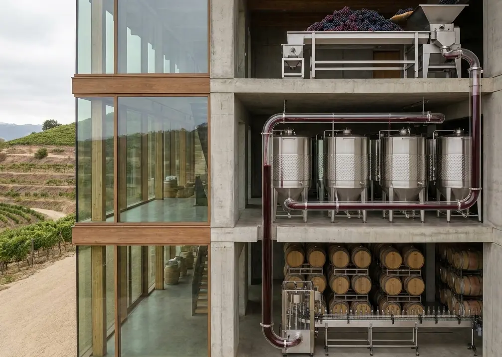 Гравитационная винодельня