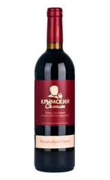 Вино Крымский Сомелье Красное Полусладкое 0,75 л