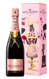 Шампанское Moet & Chandon Unconventional Love Rose Imperial 0,75 л