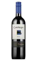 Вино San Pedro Gato Negro Merlot 2017 0,75 л
