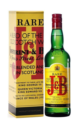 Джей энд Би Рейр 0.7 л фото виски J&B Rare 0,7 л