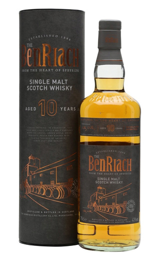 Бенриах 10 лет 0.7 л фото виски Benriach 10 years 0,7 л