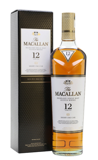 Макаллан Шерри Оак 12 лет 0.7 л фото виски Macallan Sherry Oak 12 Years Old 0,7 л