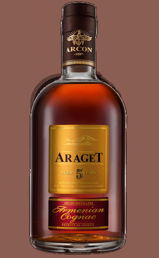 фото коньяк Araget 5 Years Old 0,5 л