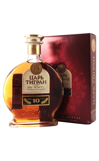 Коньяк Царь Тигран 10 лет 0,5 л