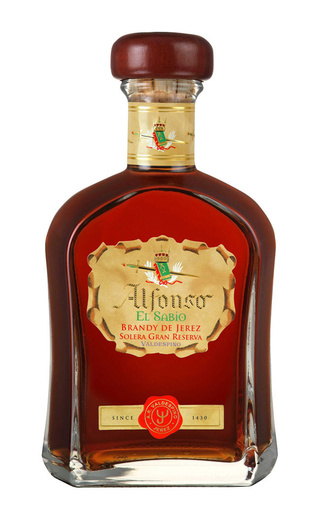 Альфонсо Эль Сабио Солера Гран Ресерва 0.7 л фото хересный бренди Alfonso El Sabio Solera Gran Reserva 0,7 л