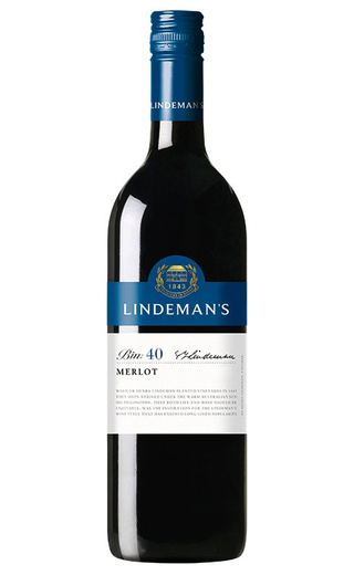 Вино Lindemans Bin 40 Merlot 2017 0,75 л