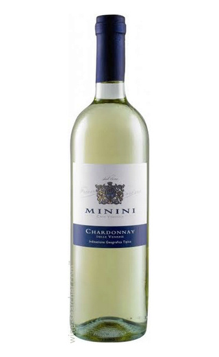 Вино Cantine Francesco Minini Chardonnay delle Venezie 2017 0,375 л