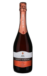 Игристое вино Агросервис Санто Стефано Розовое Полусладкое 0,75 л
