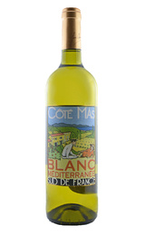 Вино Cote Mas Mediterranee Pays d'Oc Blanc 2018 0,75 л