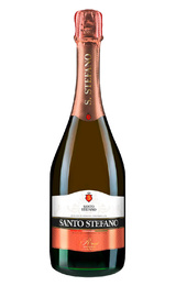 Игристое вино Агросервис Санто Стефано Розовое Полусладкое 0,375 л