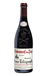 Вино Vignobles Brunier Chateauneuf du Pape La Crau Domaine du Vieux Telegraphe Red Dry 2015 0,75 л