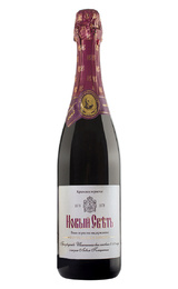 Игристое вино Новый Свет Крымское Красное Полусладкое 0,75 л