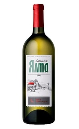 Вино Большая Ялта Белое Полусладкое 1 л