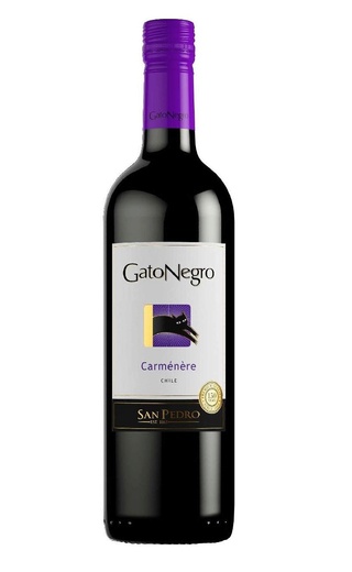 Сан Педро Гато Негро Карменер 2019 0.75 л фото вино San Pedro Gato Negro Carmenere 2019 0,75 л
