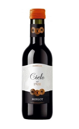 Вино Cielo e Terra Merlot 2018 0,187 л