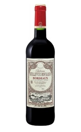 Вино Chateau Bellevue Rougier Bordeaux 2016 0,75 л
