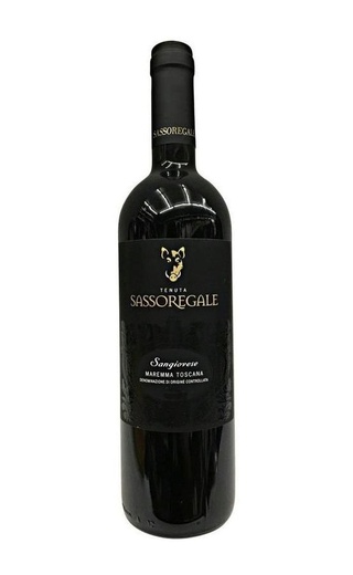 Вино Tenuta Sassoregale Sangiovese Maremma Toscana 2017 0,75 л