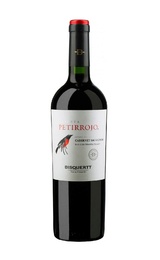 Вино Bisquertt Petirrojo Reserva Cabernet Sauvignon 2018 0,375 л