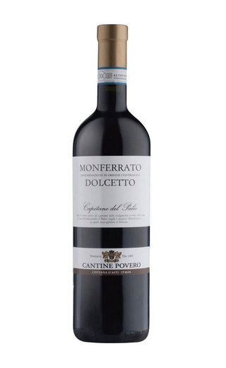 Вино Cantine Povero Monferrato Capitano del Palio Dolcetto 2018 0,75 л