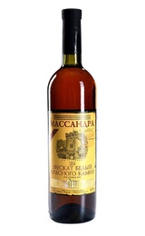 Вино Массандра Мускат белый Красного Камня 2014 0,75 л