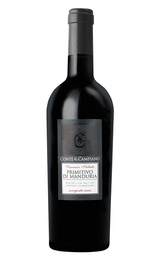 Вино Conte di Campiano Primitivo di Manduria 2017 0,75 л