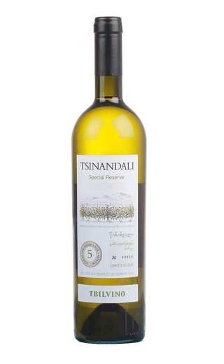 Вино Tbilvino Special Reserve Tsinandali 2017 0,75 л