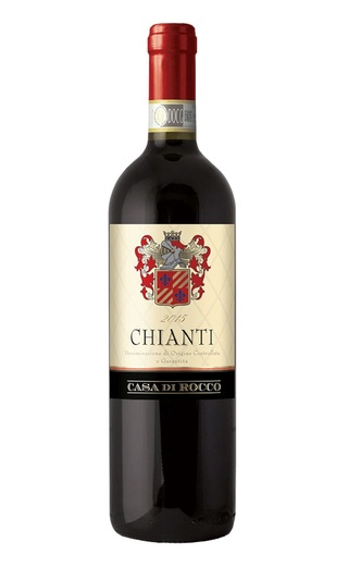 Каза Ди Рокко Кьянти 0.75 л фото вино Casa Di Rocco Chianti 0,75 л