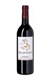 Вино Baron Philippe de Rothschild Berger Baron Rouge Bordeaux 2016 0,75 л