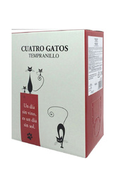 Вино Navarro Lopez Cuatro Gatos Tempranillo 3 л