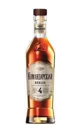 Коньяк Командирский 4 года 0,5 л