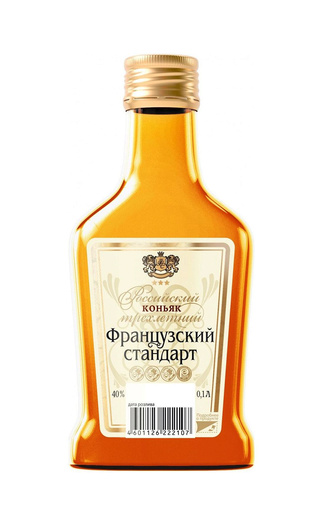 Коньяк Французский стандарт 3 года 0,1 л