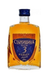 Коньяк Старейшина 3 года Трэвел фляга 0,1 л