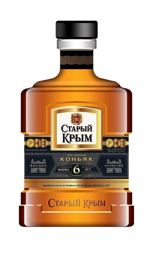 Коньяк Старый Крым КВ 6 лет 0,5 л