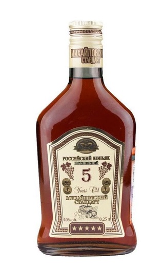 Михайловский Стандарт 5 лет 0.25 л фото коньяк Mihajlovskij Standart 5 Years Old 0,25 л