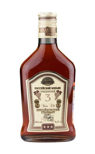 Коньяк Михайловский Стандарт 3 года 0,25 л