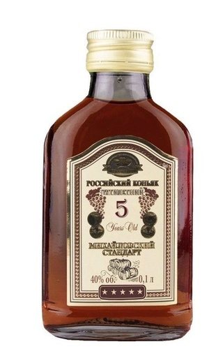 Коньяк Михайловский Стандарт 5 лет 0,1 л