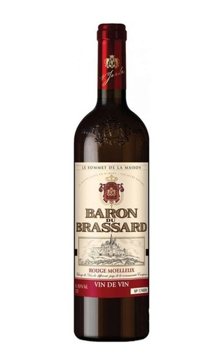 Вино Baron du Brassard Rouge Moelleux 0,75 л