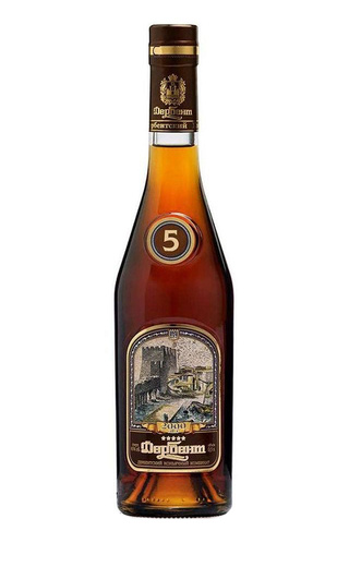 Коньяк Дербент 5 лет 0,5 л