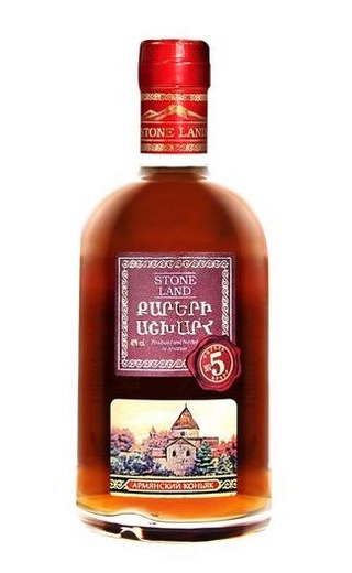 Коньяк Страна Камней 5 лет 0,7 л