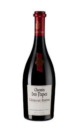 Вино Chemin des Papes Cotes du Rhone Rouge 2018 0,75 л